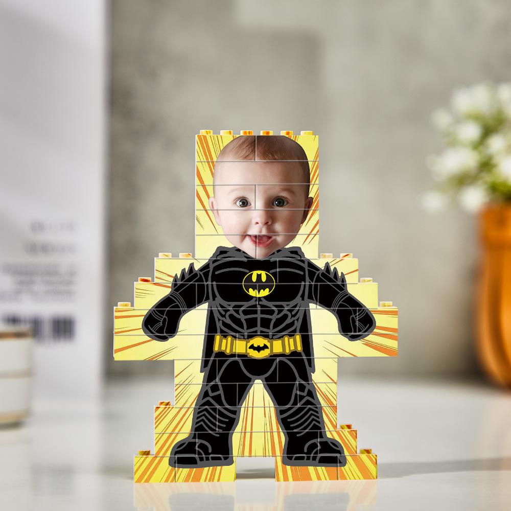 Custom Photo Minime Building Brick Puzzle Personalized Photo Block Gift For Men - Giftlab