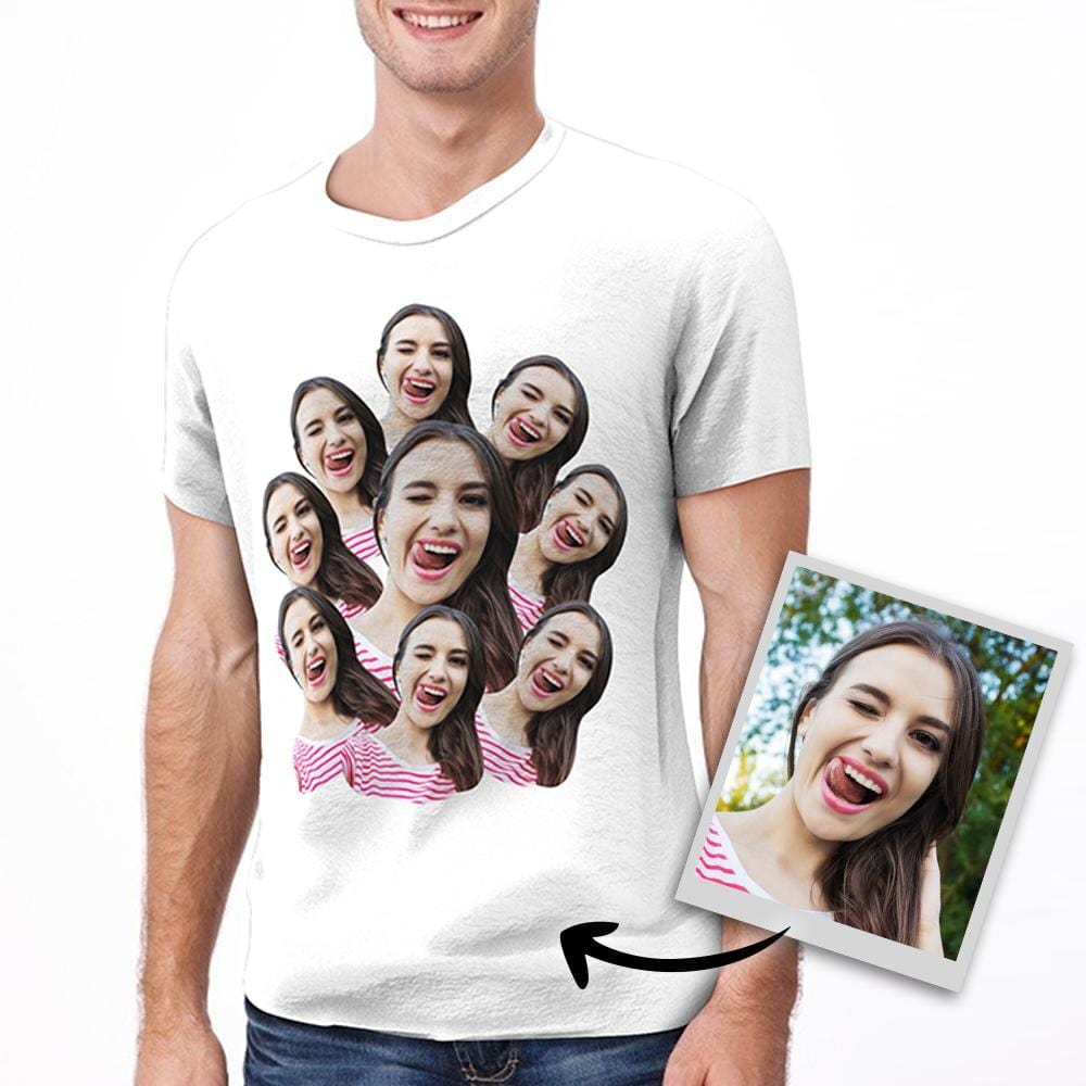 Custom Shirt with Face Custom Photo Shirt - Giftlab