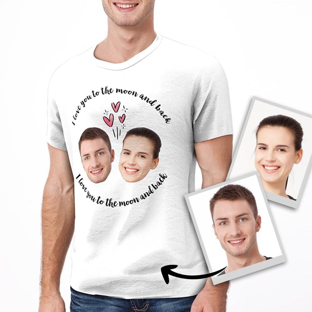 Faces T-shirt Boyfriend Gift Anniversary Gifts - Giftlab