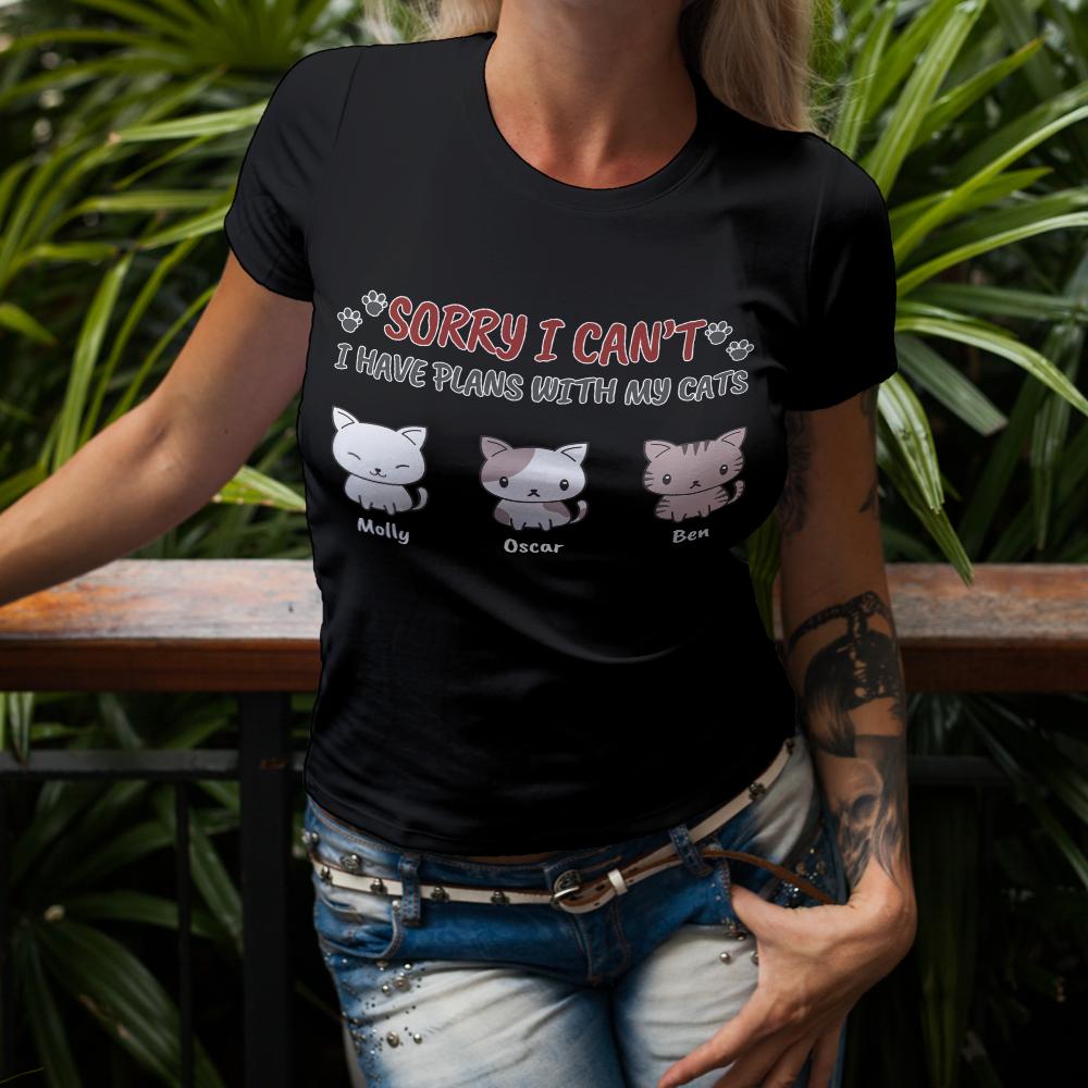 Custom T-shirt Gift For Cat Lover Cat Memorial Gift - Giftlab