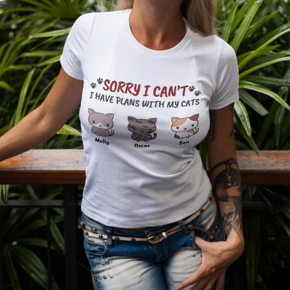 Custom T-shirt Gift For Cat Lover Cat Memorial Gift - Giftlab