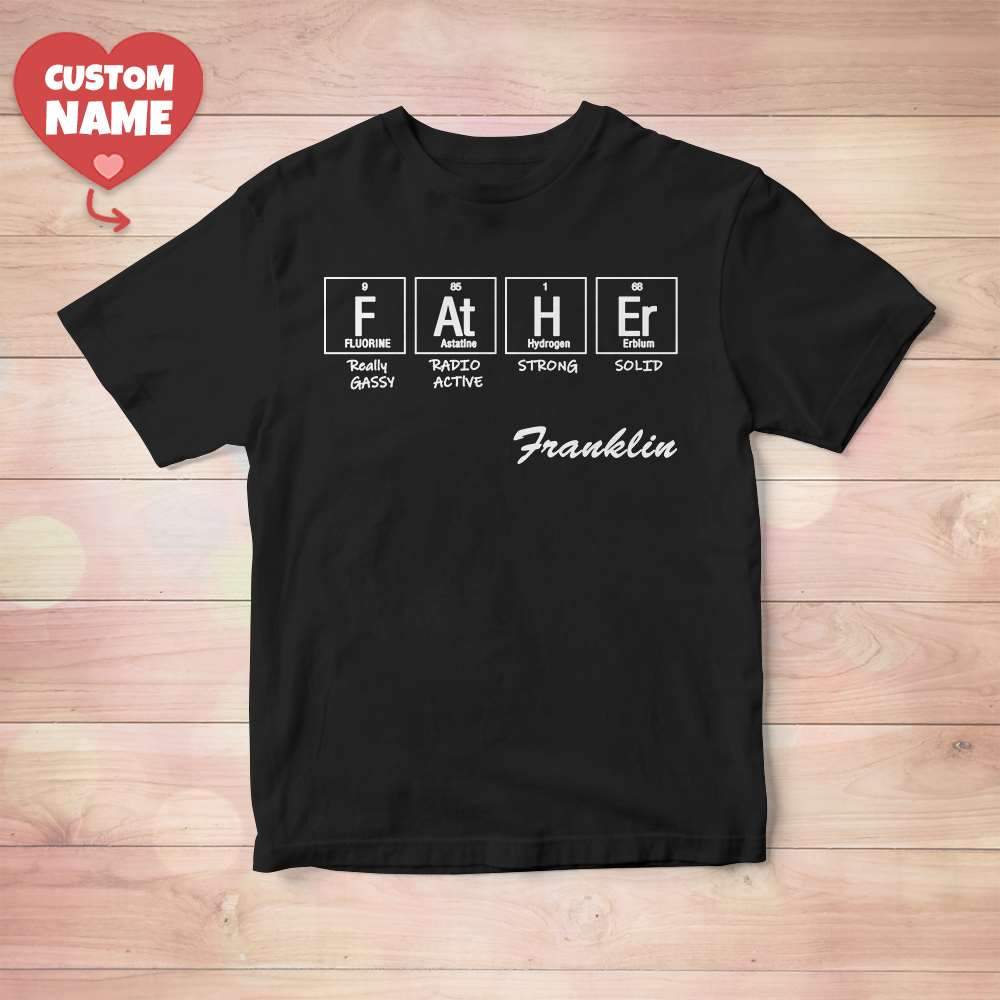 Father's Day T-shirt Custom T-shirt Gift For Dad - Giftlab