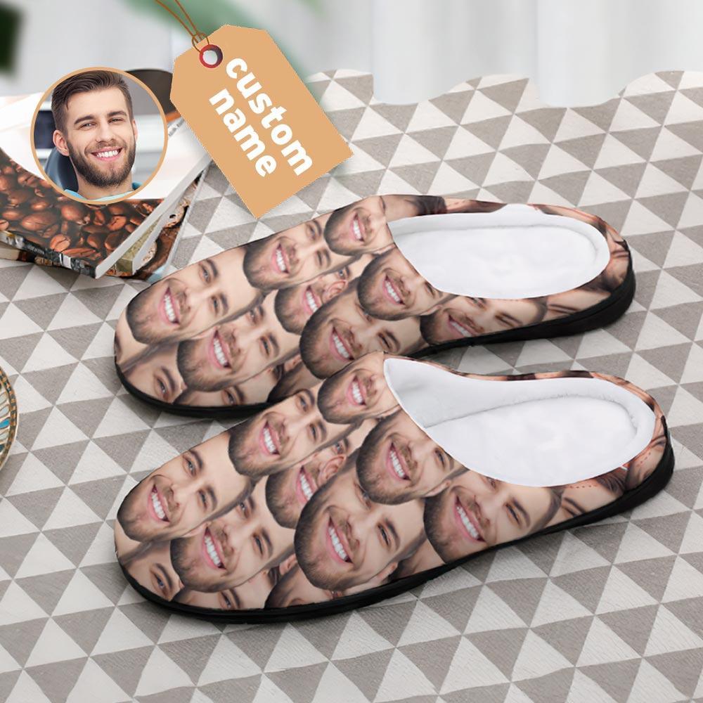 Custom Face Slippers Personalized Slippers Gift - Giftlab
