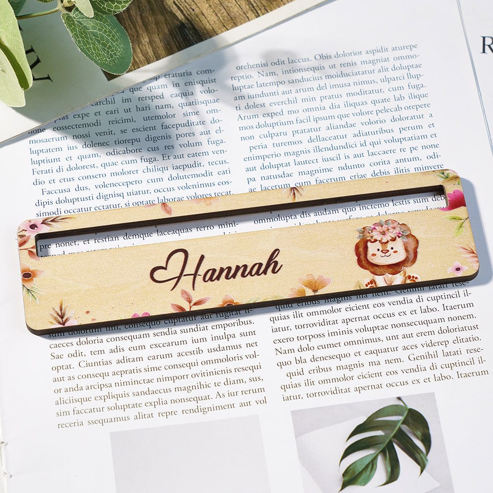 Personalized Name Reading Aid Custom Reading Aid Back To School Gift for Children - Giftlab