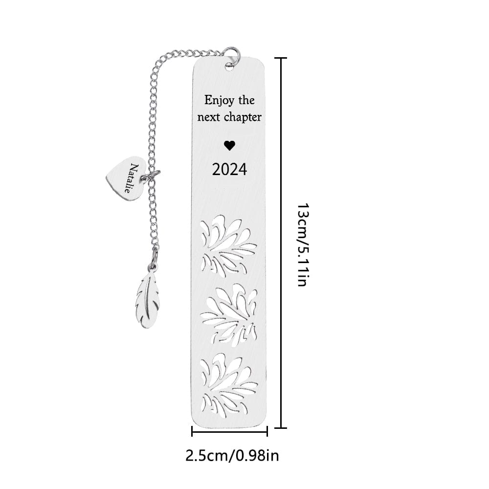 Personalized Bookmark Custom Text Bookmark Back to School Gifts for Reader - Giftlab