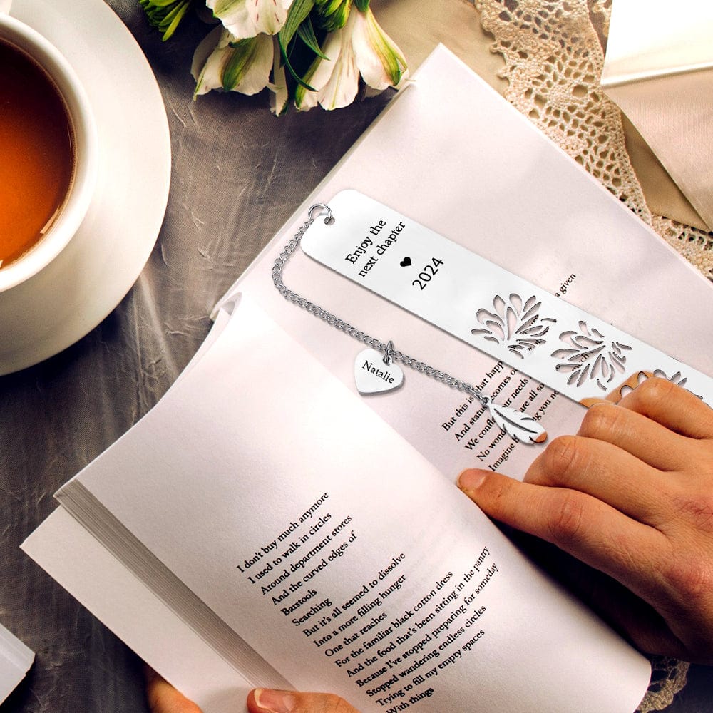 Personalized Bookmark Custom Text Bookmark Back to School Gifts for Reader - Giftlab