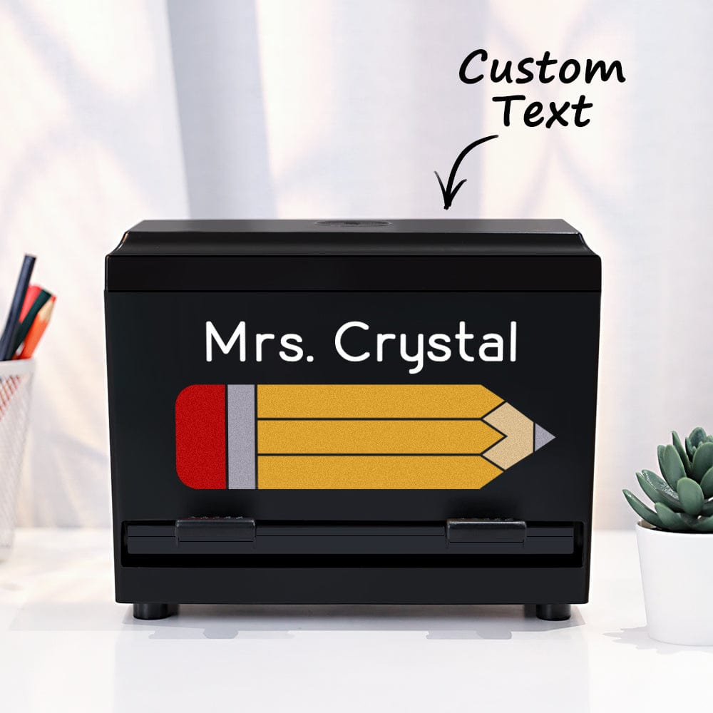 Personalized Pencil Dispenser with Name Pencil Cases Appreciation Gift for Teacher - Giftlab