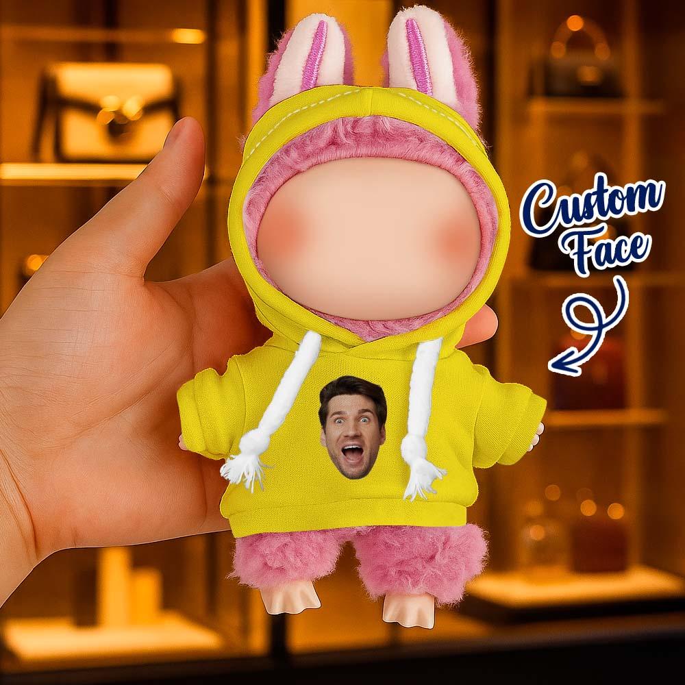 Personalized Hoodie For Labu Custom Photo 17cm Labu Doll Hoodies Fits Gen 1/2/3 (Doll Not Included)