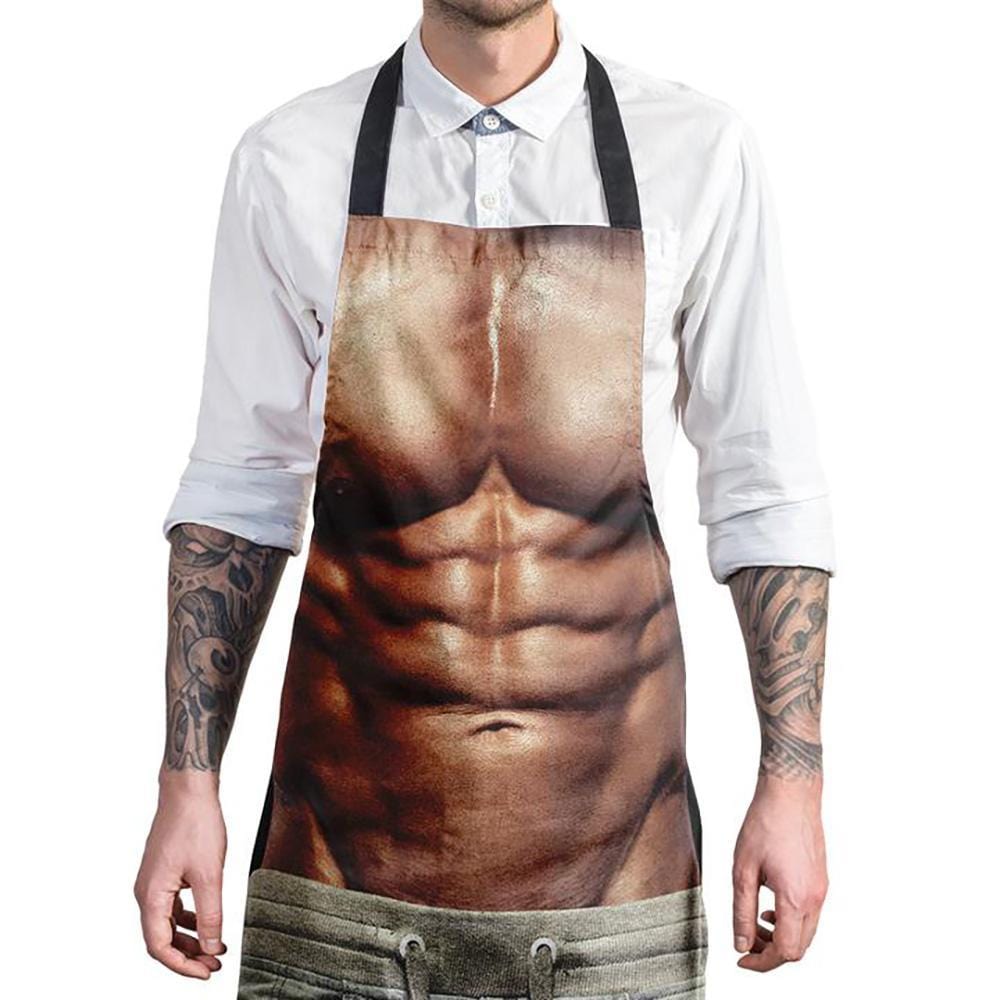 GiftLAB Sexy Body Apron Men's Apron Husband Apron Funny Apron - Giftlab