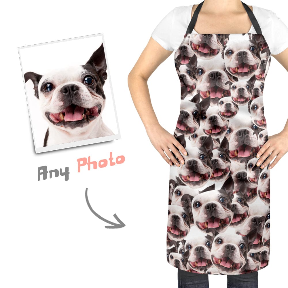 Personalized Face Apron Gifts For Dog Lovers - Giftlab