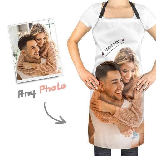 Custom Photo Apron Kitchen Gift Anniversary Gift - Giftlab