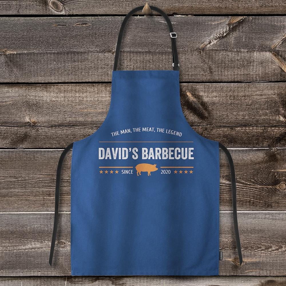 Custom Apron with Name Kitchen Gift For Chef - Giftlab