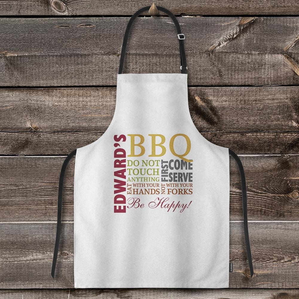 Custom Printed Apron Kitchen Gift For Chef - Giftlab