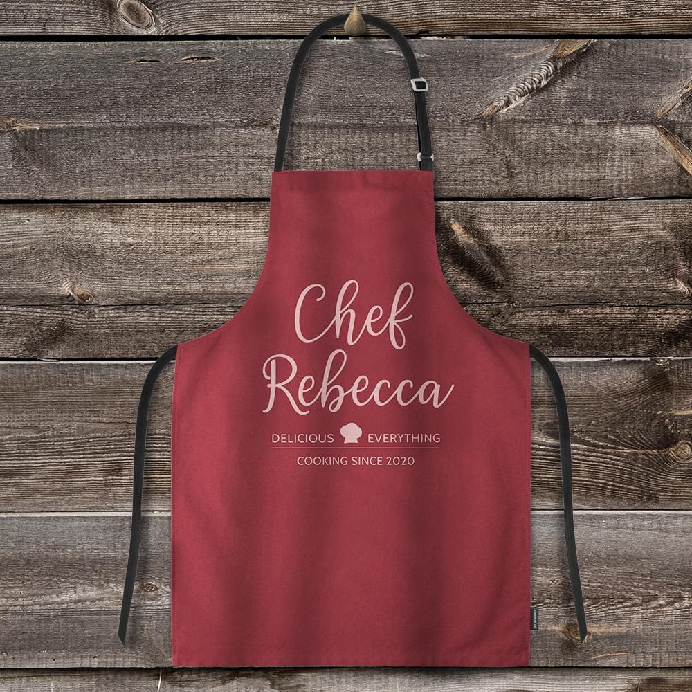Custom Engraved Apron Kitchen Gift For Chef - Giftlab