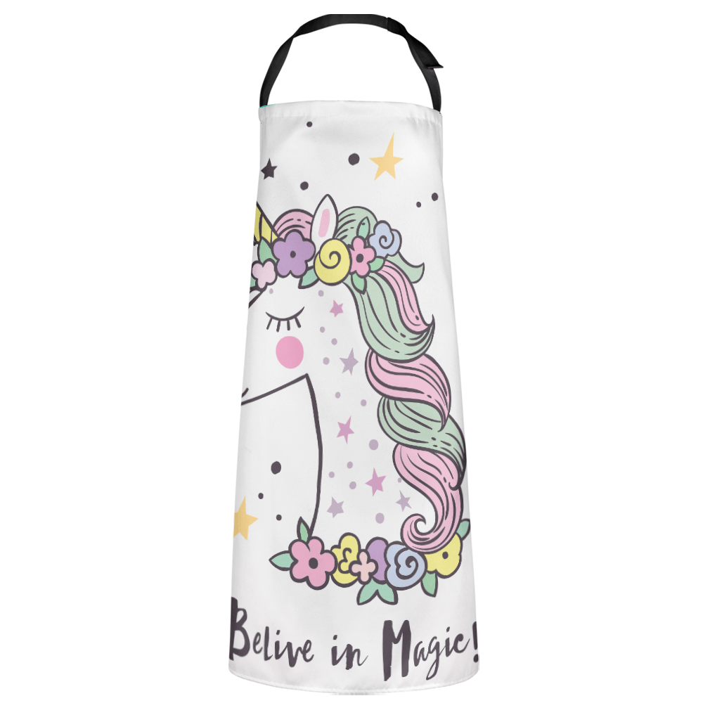 Personalized Apron Belive in Magic Fairy Unicorn Gifts for Her - Giftlab
