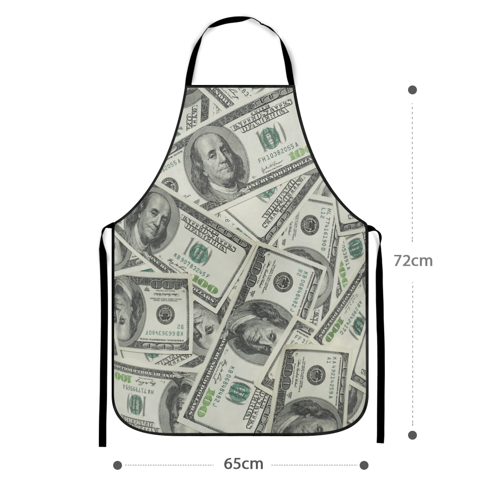 Funny Apron One Hundred Dollars Kitchen Gifts Waterproof - Giftlab