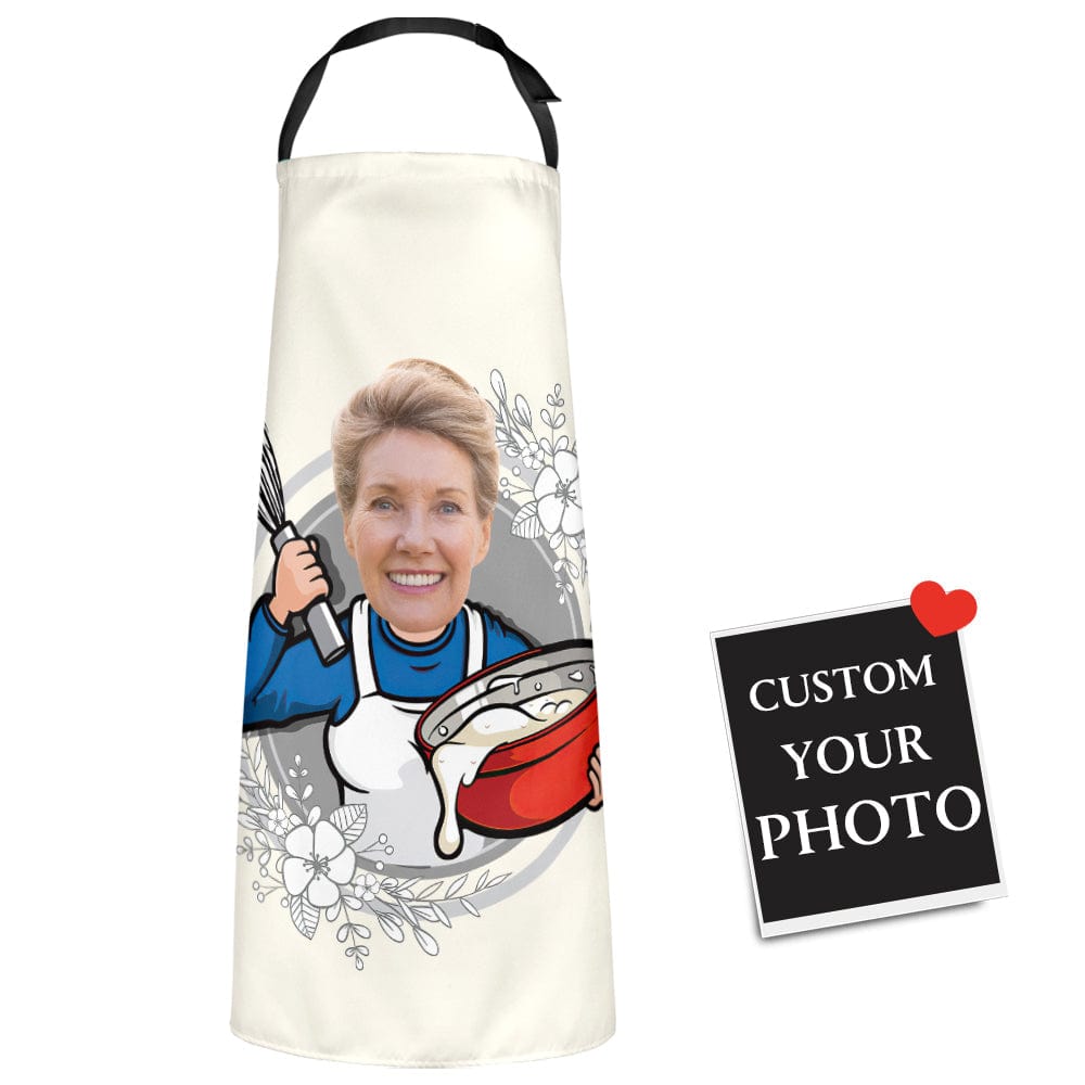 Personalized Photo Apron Perfect Mother's Day Gift for Her - Giftlab