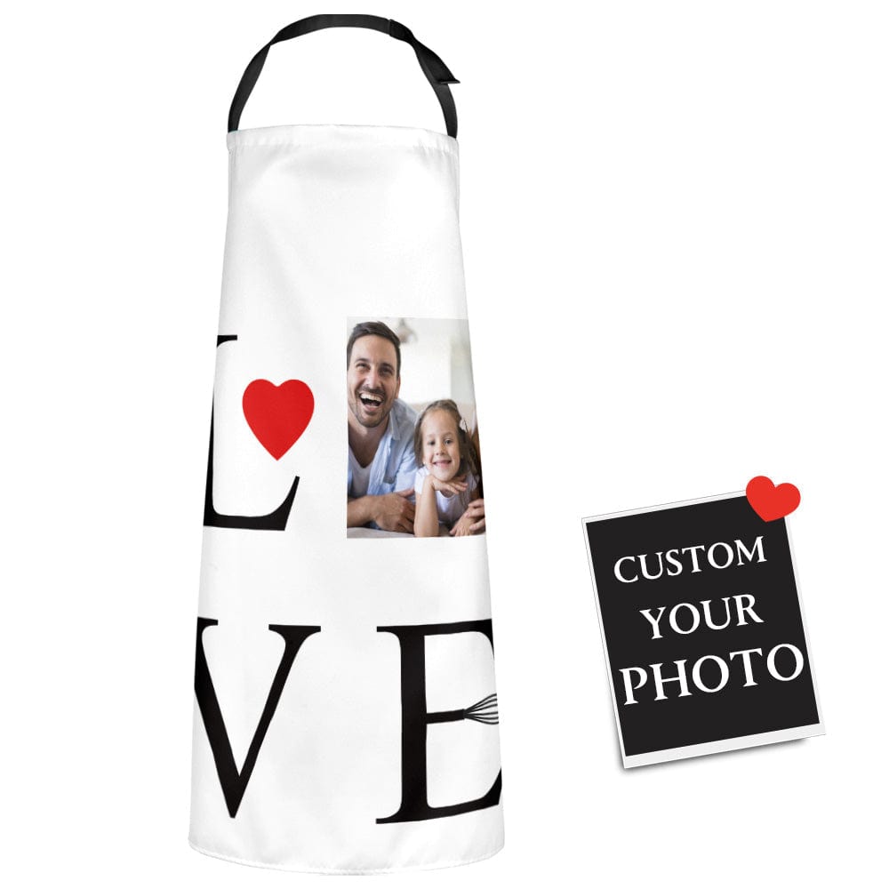 Mother's Day Apron Personalized Photo Apron Gifts for Your Favorite Mom - Giftlab
