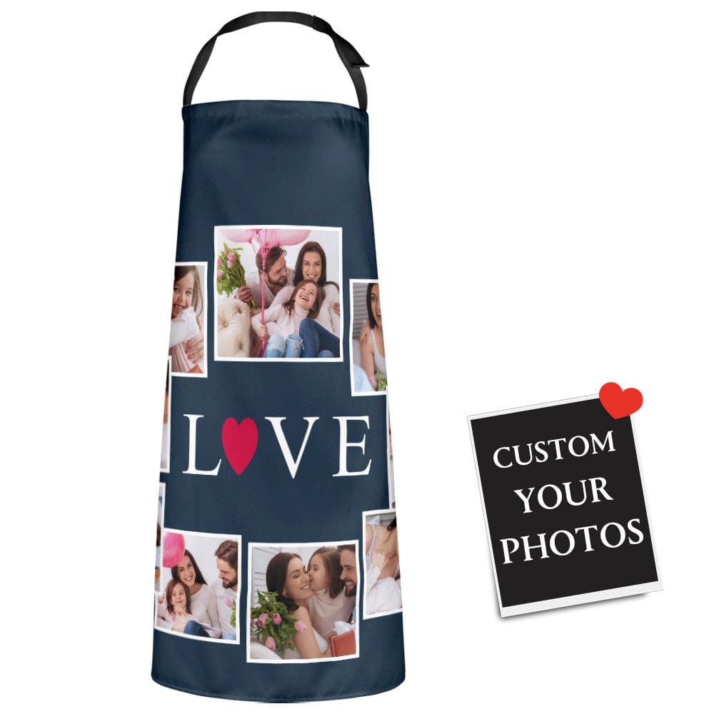 Mother's Day Apron Personalized Photo Apron Unique Gifts for Mom - Giftlab