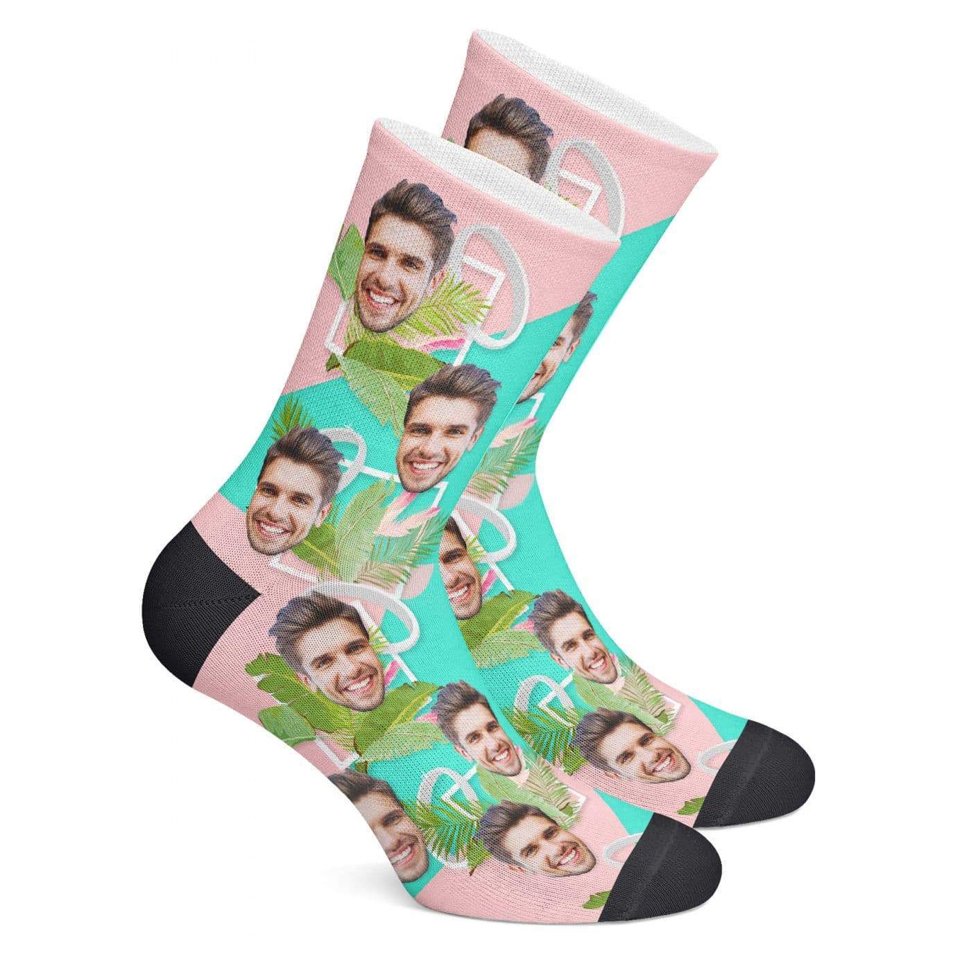 Personalized Socks Gift Miami Christmas Gift - Giftlab