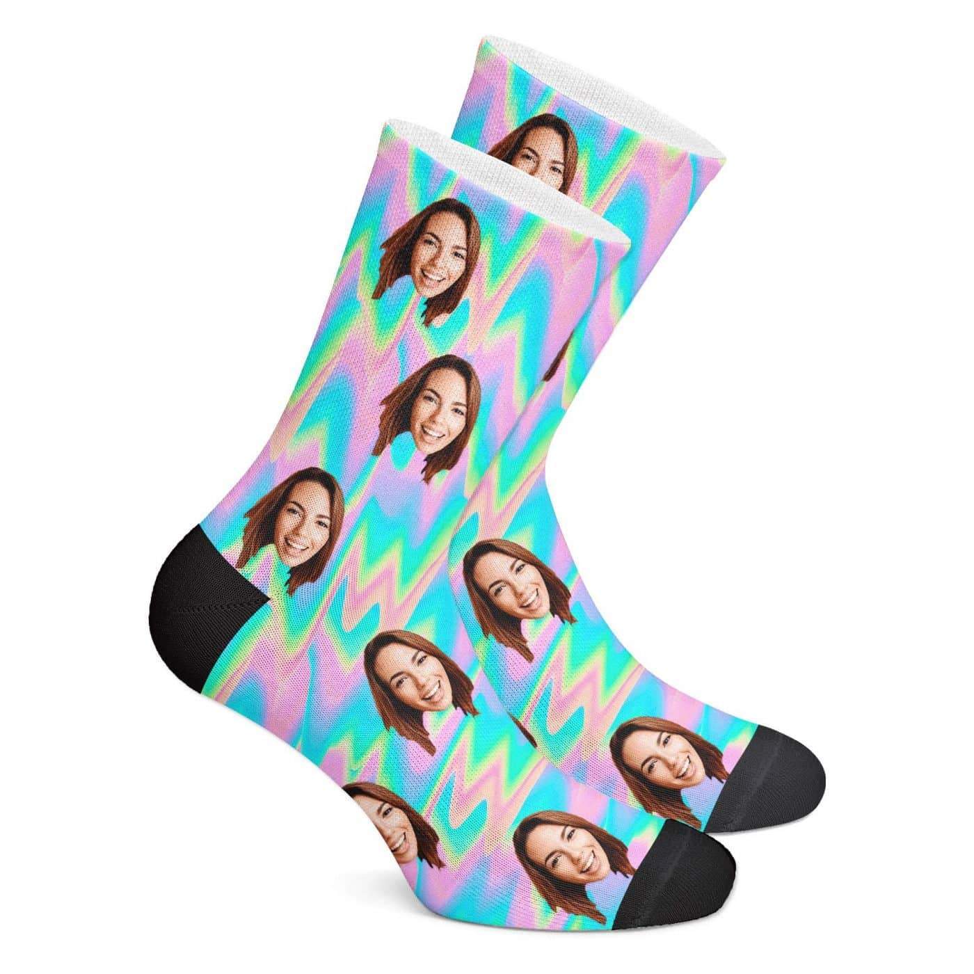 Girlfriend's Gift Custom Face Socks Valentines Day Gifts - Giftlab