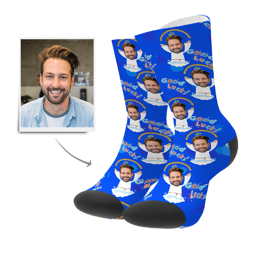 Thank You Gift Custom Socks Gift For Doctor - Angel - Giftlab