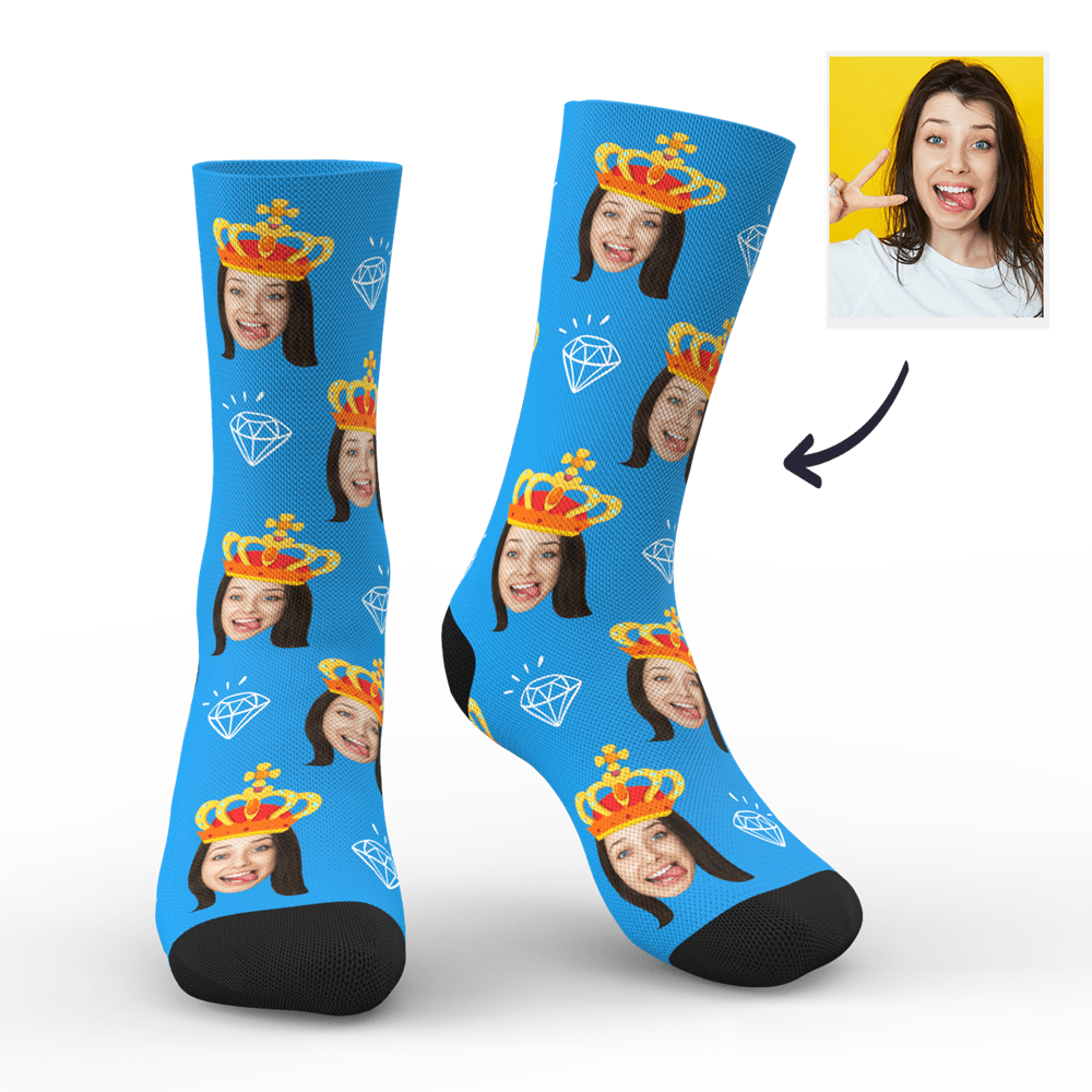 Personalized Socks Christmas Gift For Girlfriend - Giftlab