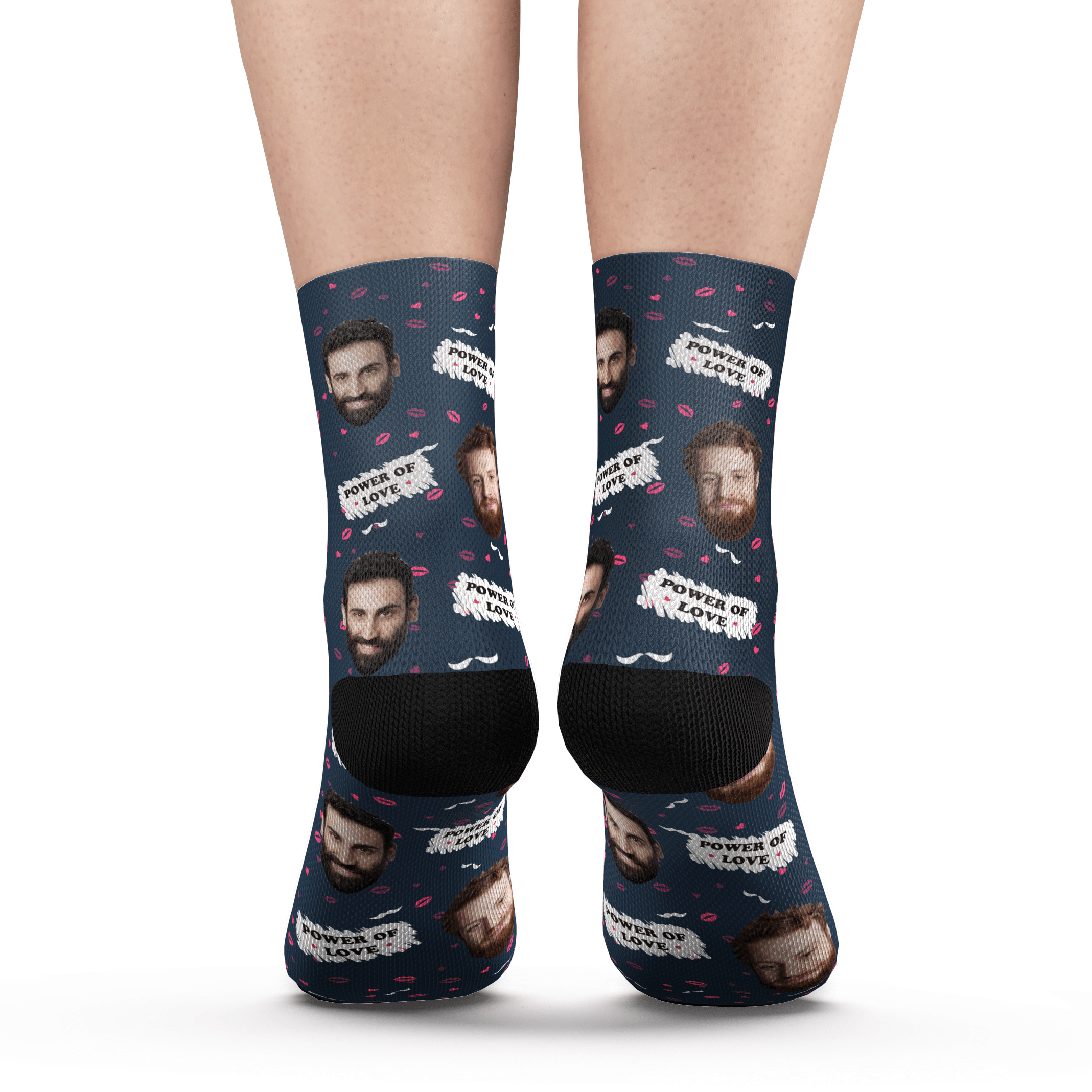 Personalized Photo Socks Love Wins LGBT Face Mash Socks - Giftlab