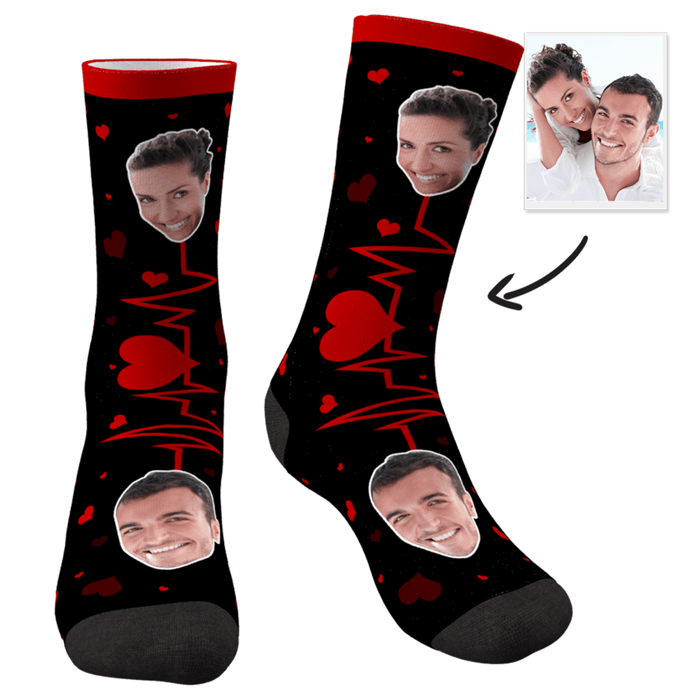 Photo Socks Christmas Gift Long Distance Relationship Gift Christmas Gift - Giftlab
