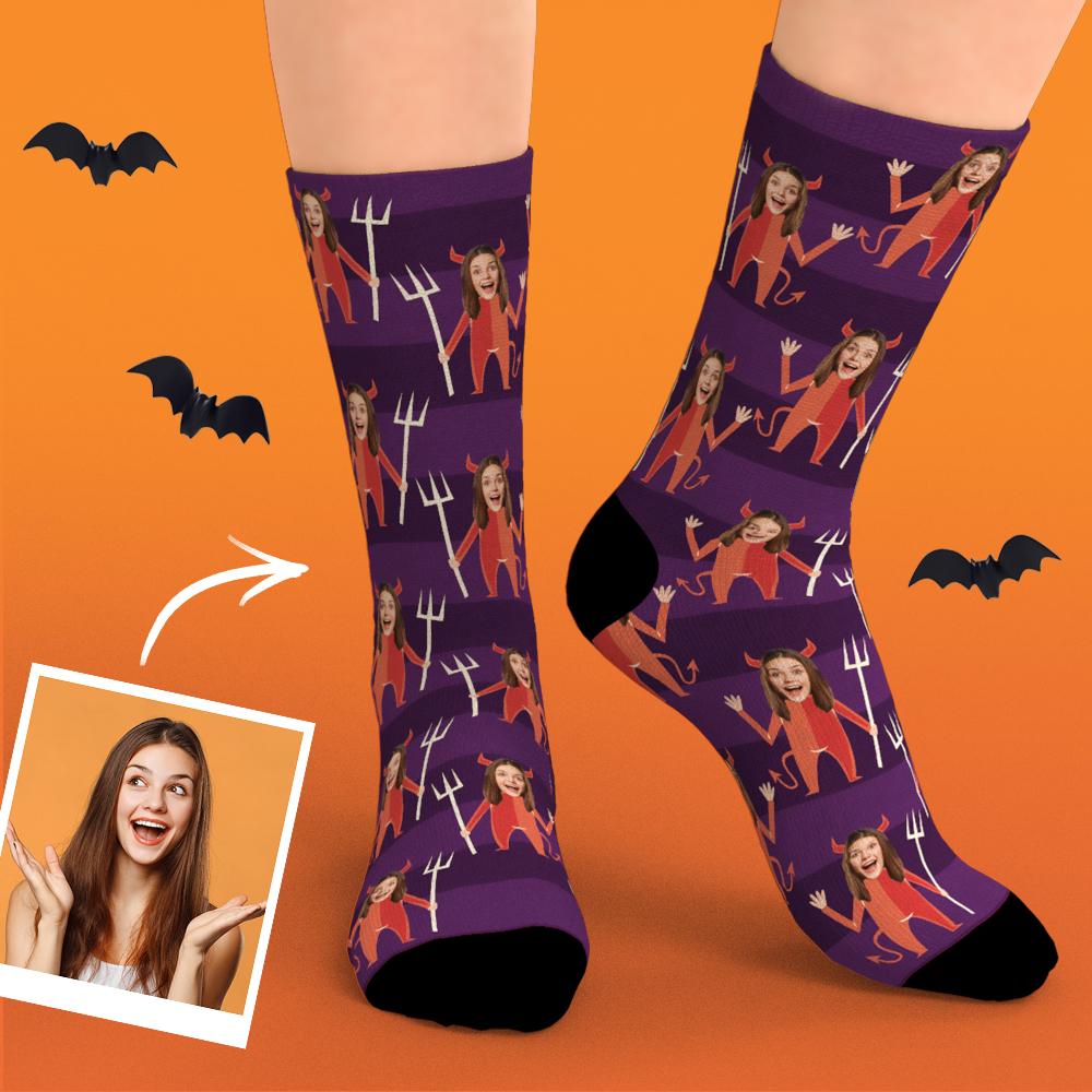 Halloween Gifts Personalized Socks Christmas Gift For Kids - Giftlab