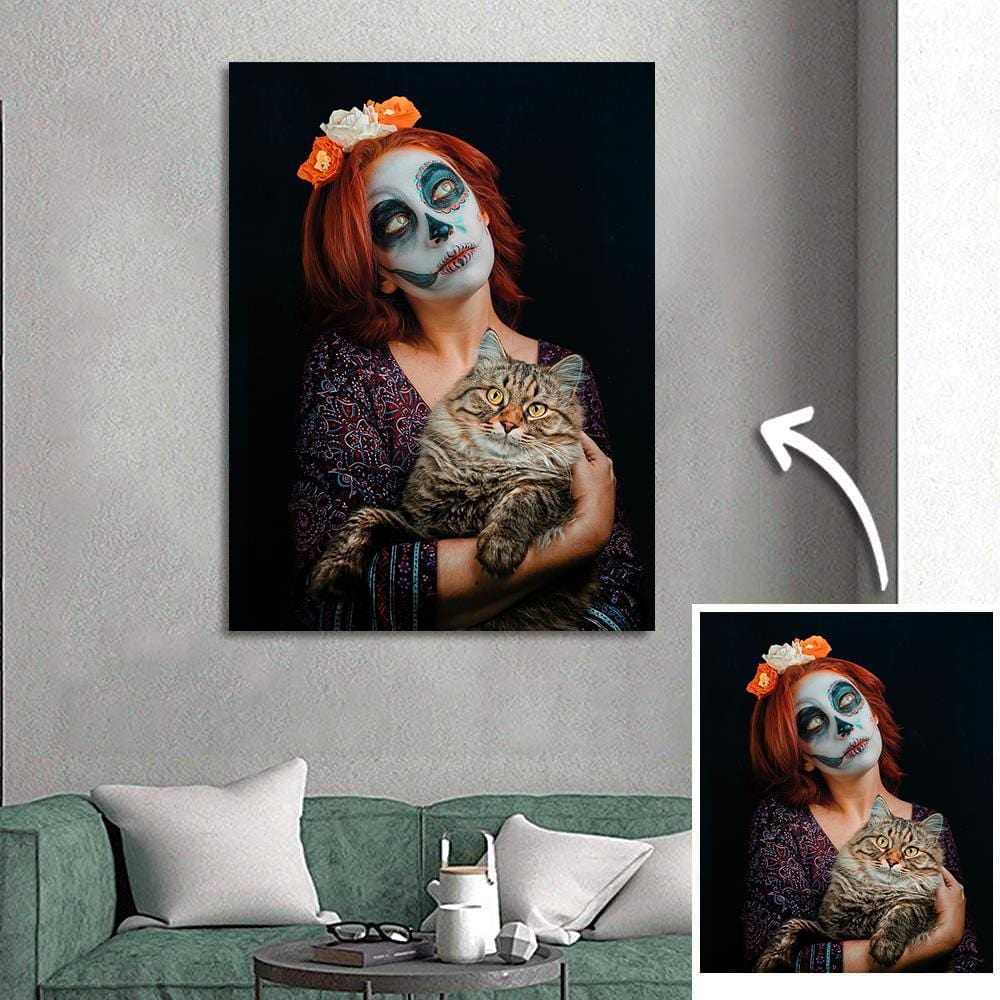 Halloween Gift Photo Wall Art Canvas - 30*40cm - Giftlab