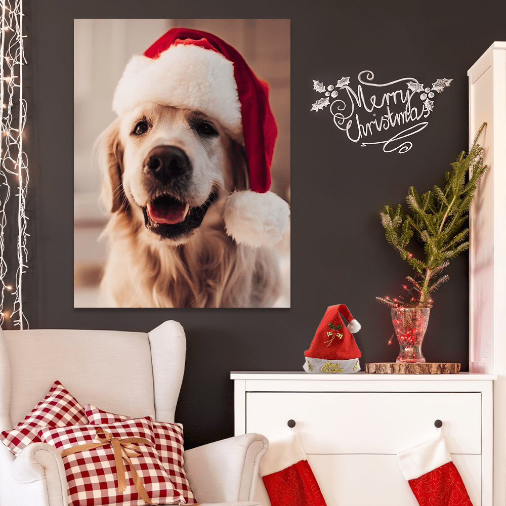 Christmas Gifts Photo Canvas Print Wall Art Decor - 30*40cm - Giftlab