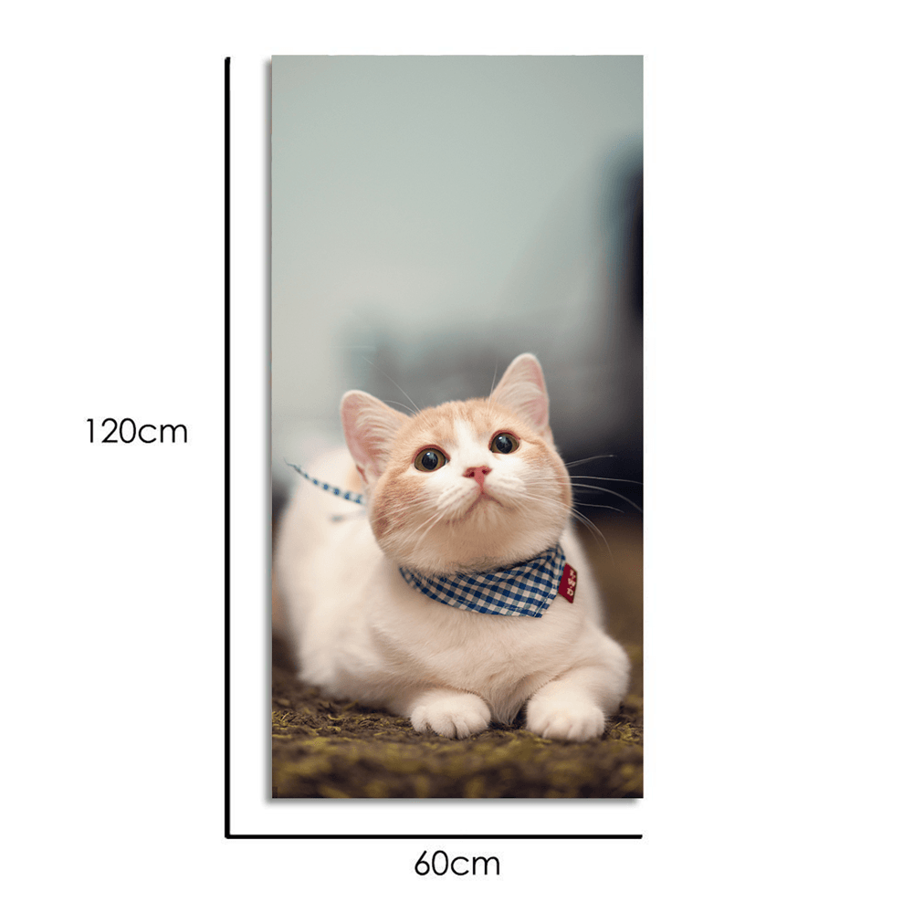 Cat Memorial Gift Custom Photo Wall Art Gift For Cat Lovers - 60*120cm - Giftlab