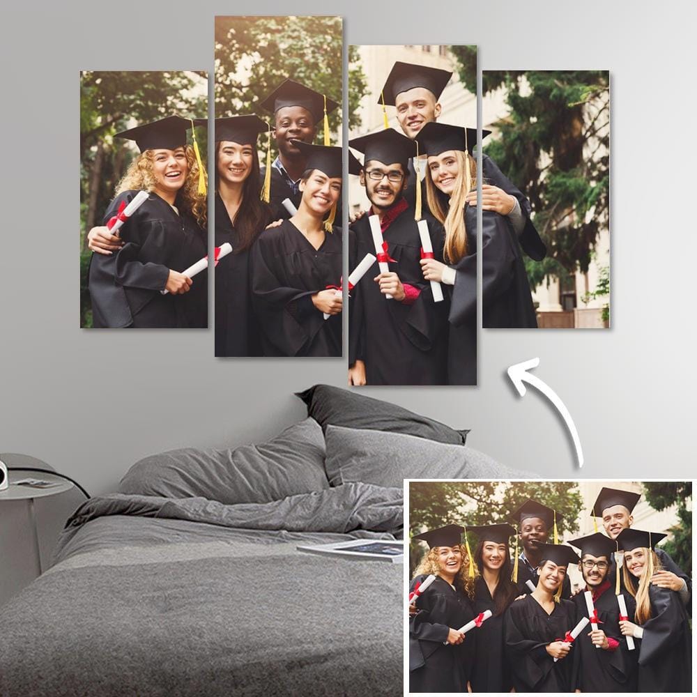Graduation Canvas Gifts Custom Photo Wall Graduation Gifts - Giftlab