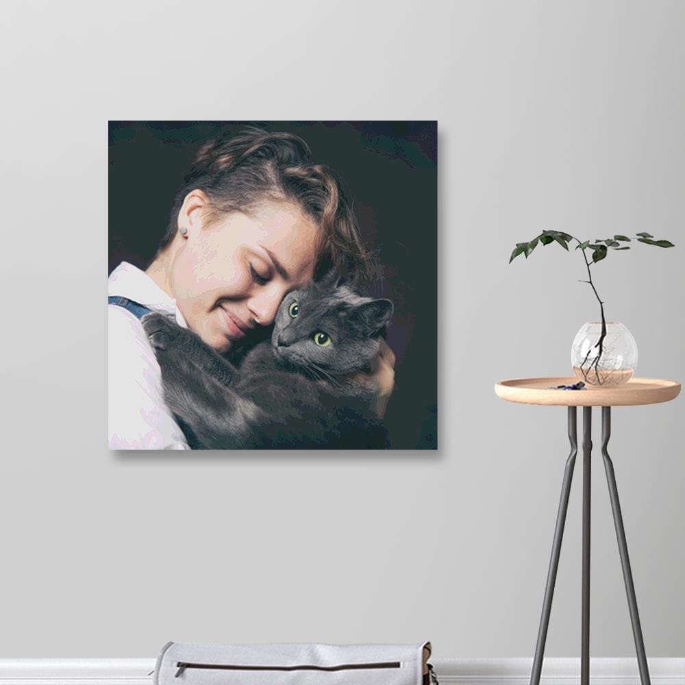 Custom Paint by Number Kits Gifts For Pet Lovers- 24/36 Colors - Giftlab