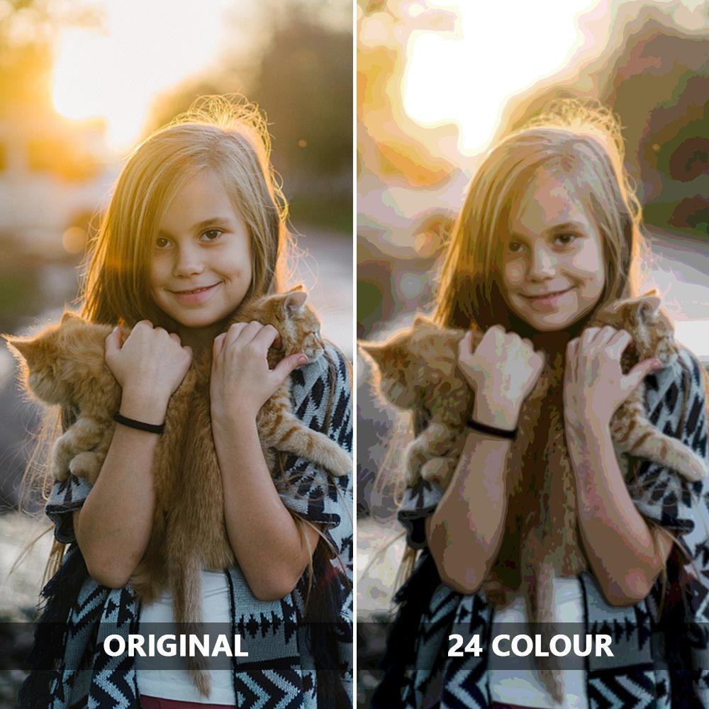 Custom Paint by Number Kits Gifts For Pet Owner - 24/36 Colors - Giftlab