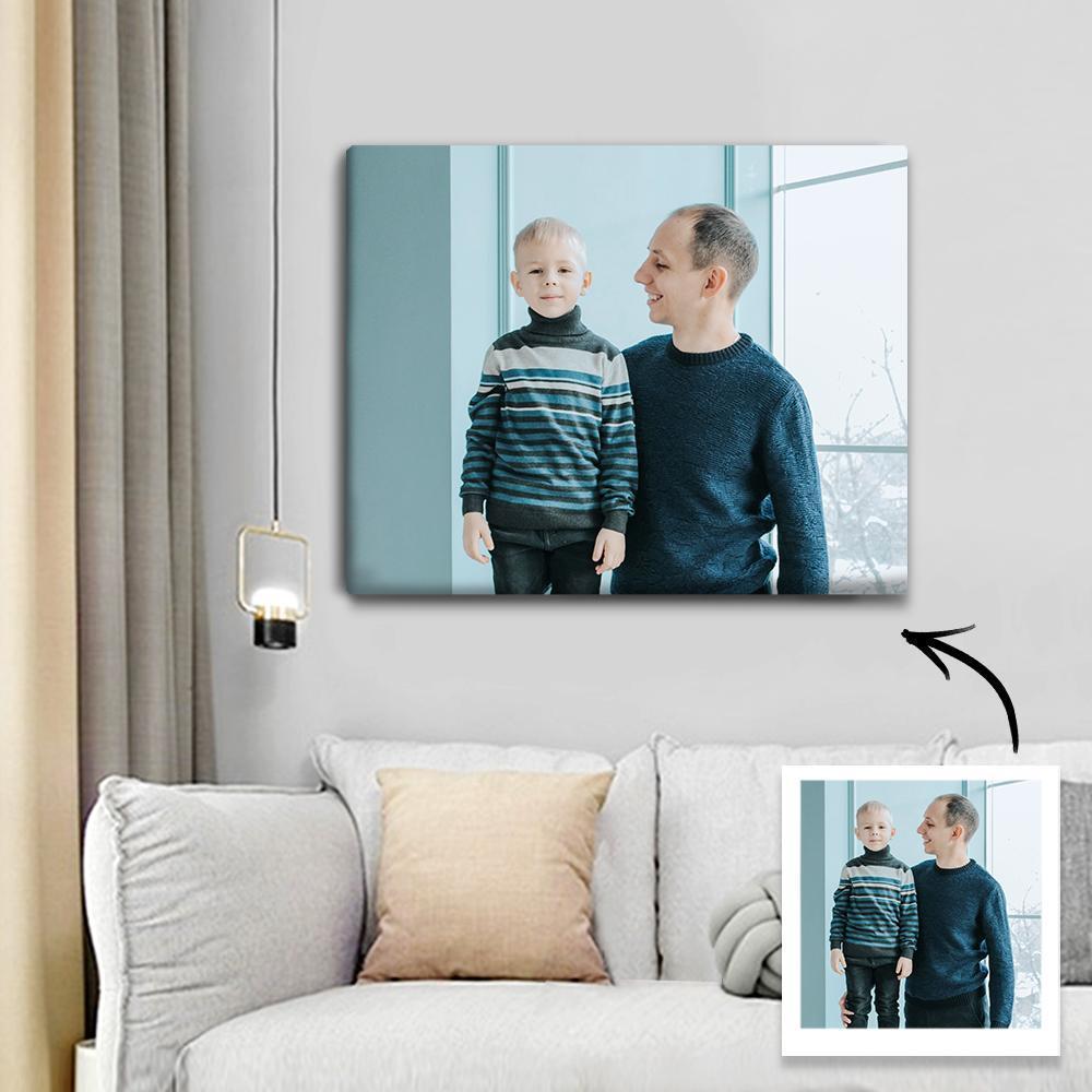Father's Day Canvas Father's Day Gift Photo Framed Canvas Wall Decor - 17.5*12.5cm - Giftlab