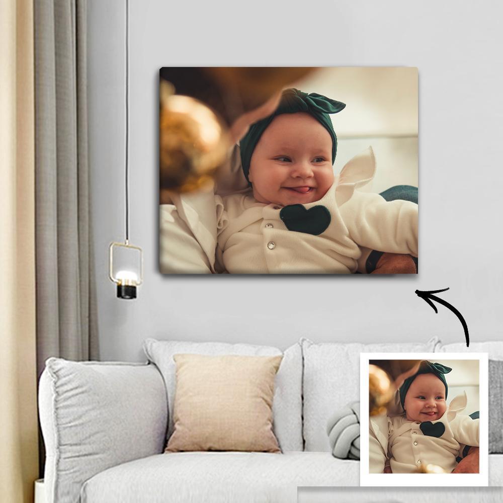 Baby Birthday Gift Picture Canvas Prints (Optional Frame) - 40*50cm - Giftlab