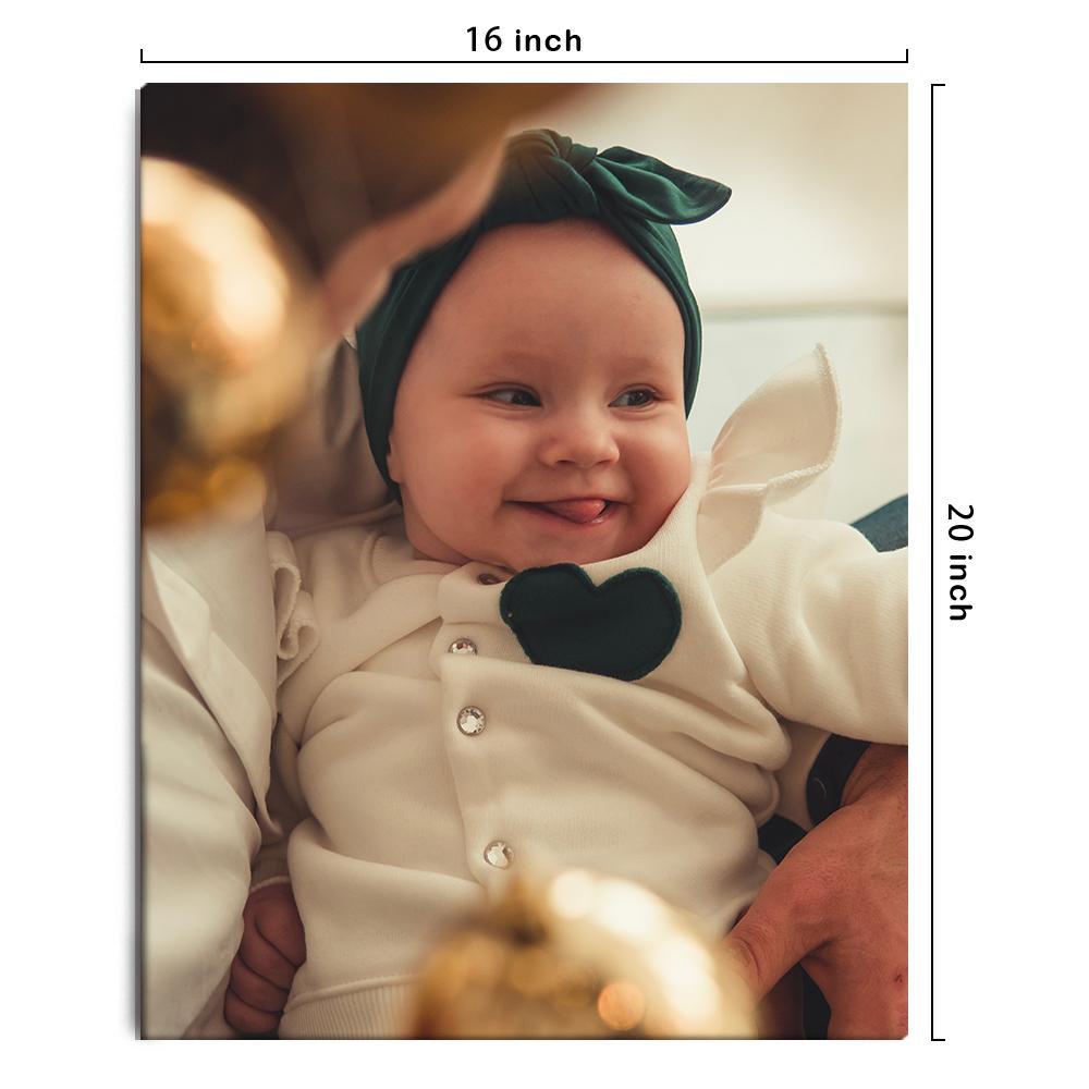 Baby Birthday Gift Picture Canvas Prints (Optional Frame) - 40*50cm - Giftlab