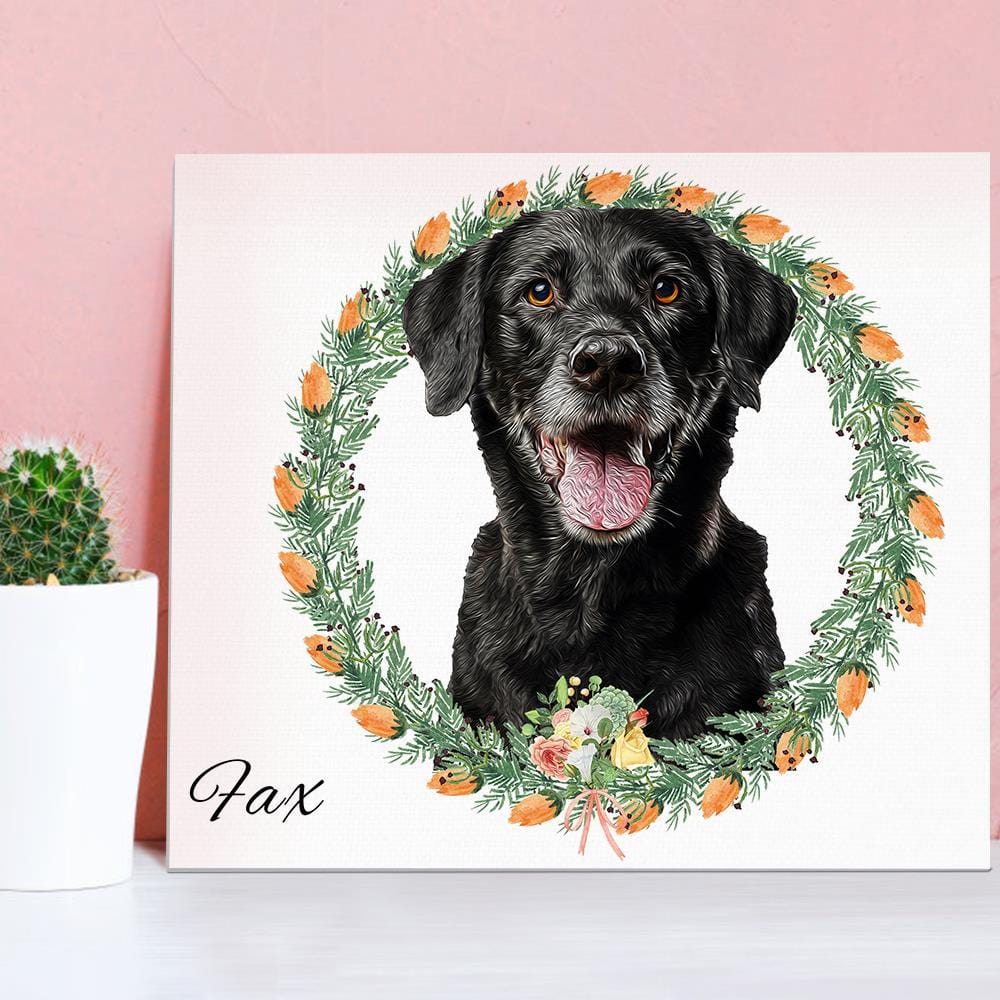 Custom Framed Canvas Prints Loss Of Dog Gift - 3 Sizes - Giftlab