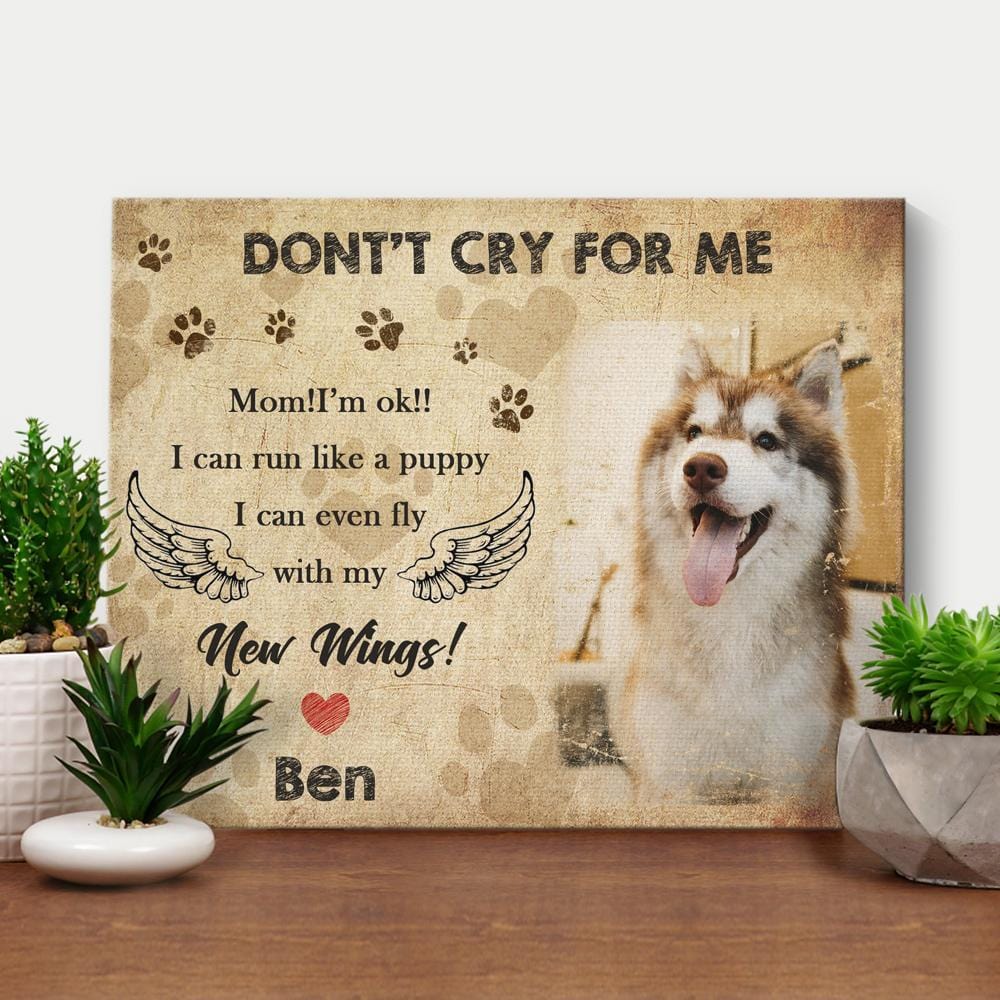 Framed Canvas Prints Memorial Gifts For Dogs - Giftlab