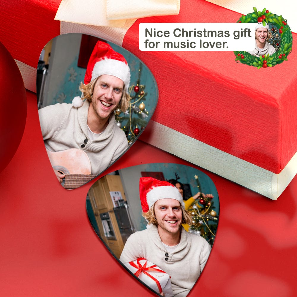 Christmas Gifts Custom Guitar Pick Gifts for Music Lovers - 12pcs - Giftlab