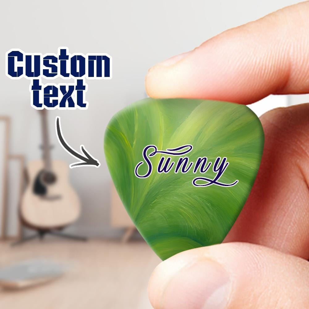 Custom Guitar Pick with Boyfriend's Name - 6pcs - Giftlab