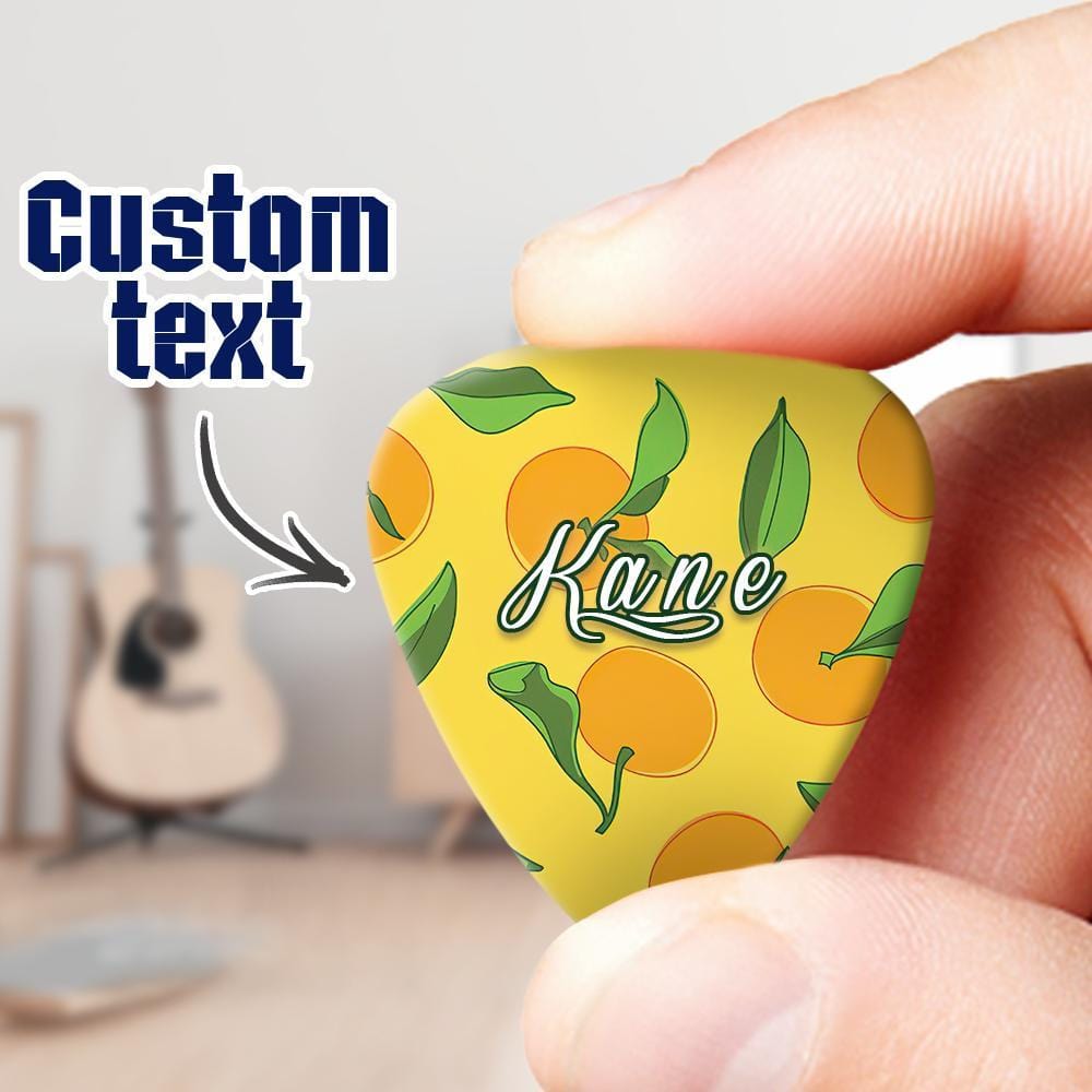 Lemon Gift Custom Guitar Pick Gift For Boyfriend - 6pcs - Giftlab