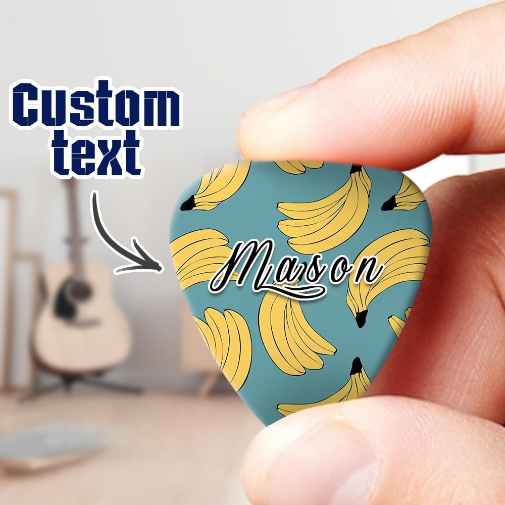 Banana Gift Custom Guitar Pick Gift For Boyfriend - 6pcs - Giftlab