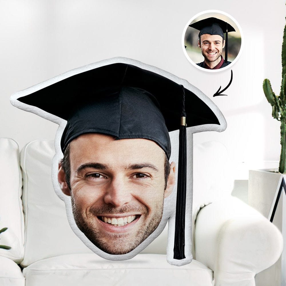 Face Pillow 3D Portrait Pillow Graduation Gifts for Him - Giftlab