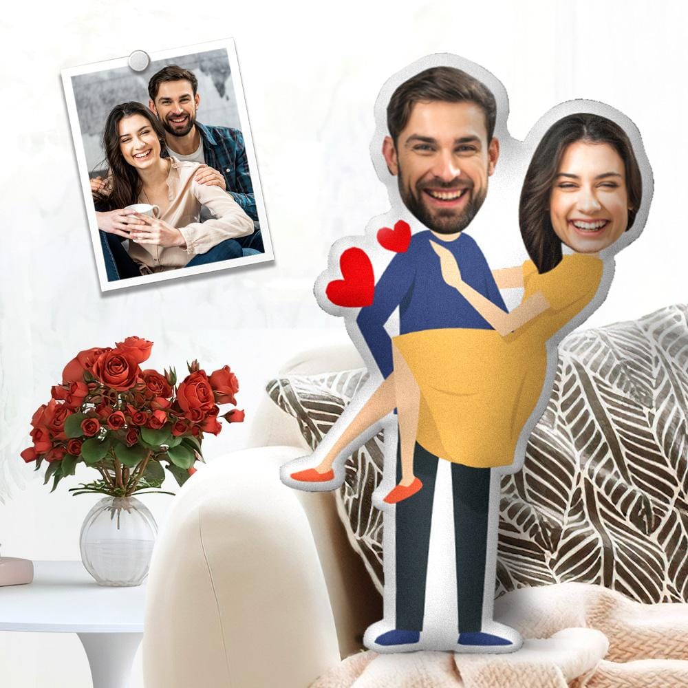 Custom Throw Pillow Printed Gift Custom Valentines Day Gifts - Giftlab