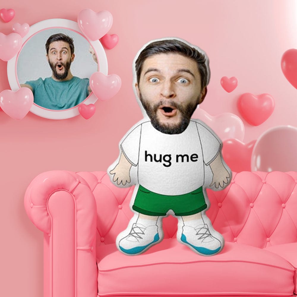 HUG ME Pillow Custom Body Pillow MiniMe Pillow Gifts for Him - Giftlab
