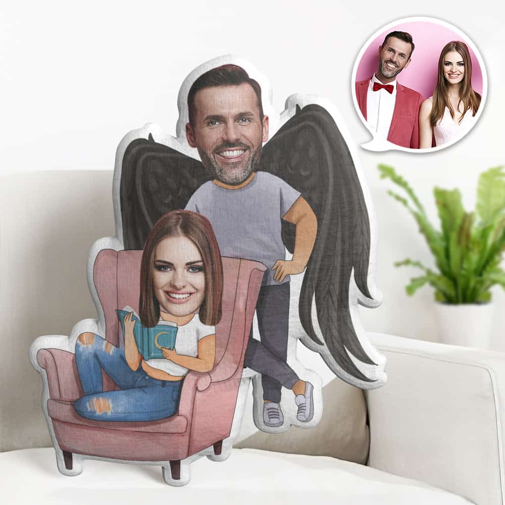 Valentines Gifts Custom MiniMe Pillow Custom Photo Pillow Gifts for Anniversary - Giftlab