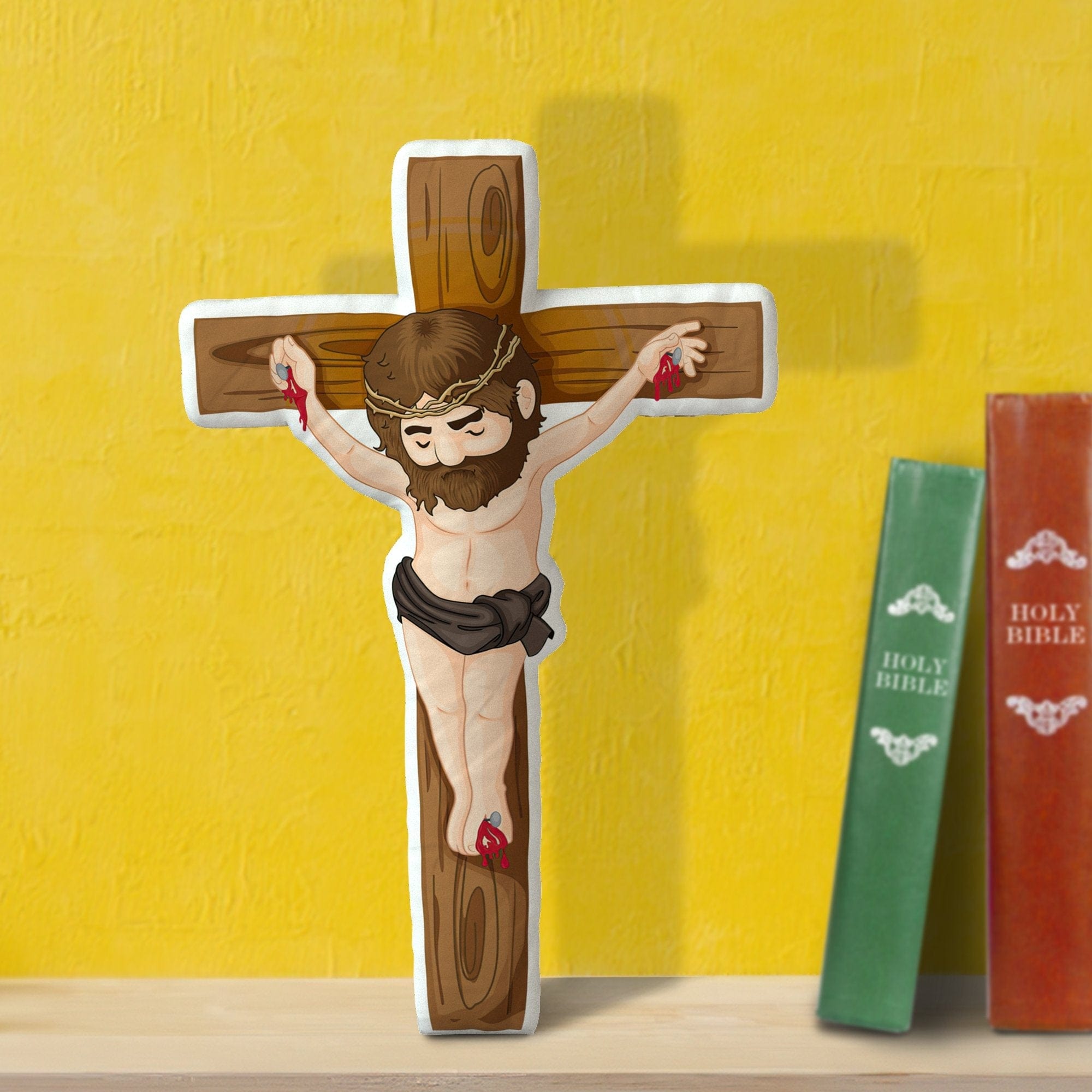 Jesus Stuffed Doll Pillow Saint Gift Baptism Catholic Gift Jesus Christ Gift - Giftlab